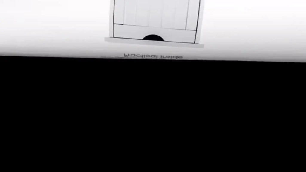 Elegant White 4-Drawer Wooden Dresser